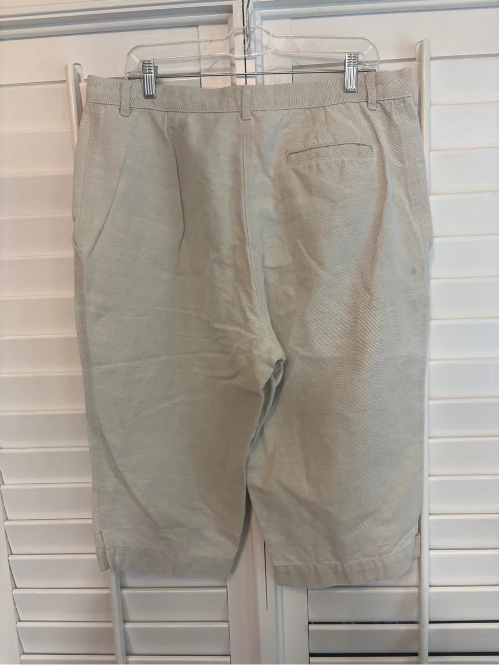 Ralph Lauren Lauren Jeans Co. Tan Crops Size 16W